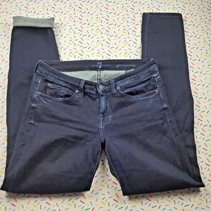 7 for All Mankind Gwenevere Skinny Denim Jeans 26
